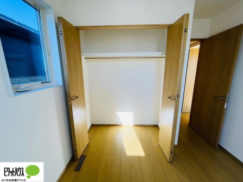 収納　収納スペースが豊富でお部屋を広く使えます。
