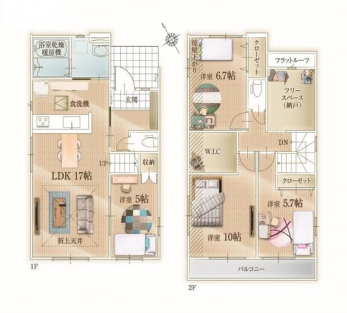 Ԏ}îPˌj@4LDK+t[Xy[X