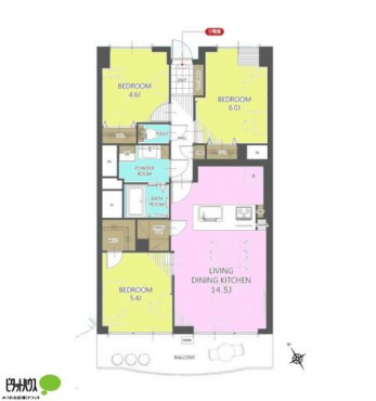 Ԏ}îP}Vj@3LDK+WIC+FC