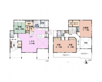 Ԏ}îPˌj@3LDK(4LDK)