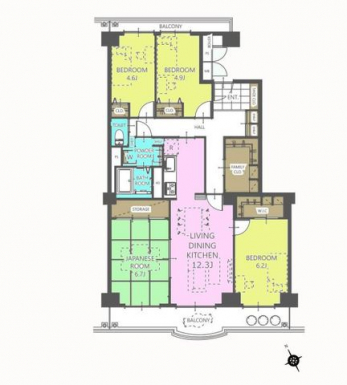 Ԏ}îP}Vj@4LDK+FC+WIC