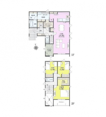 Ԏ}îPˌj@3LDK{オXy[X