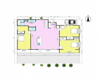 �Ԏ��}�i�̂P�ˌ��j�@3LDK