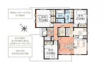 Ԏ}îPˌj@3LDK+t@~[N[[bg+pg[+V[YN[N