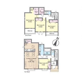 Ԏ}îPˌj@4LDK{WIC{t@~[N[[bg