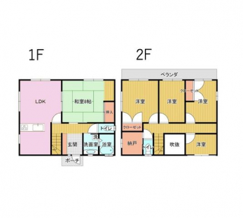 �Ԏ��}�i�̂P�ˌ��j�@5LDK