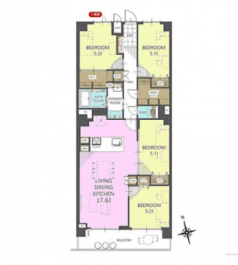 Ԏ}îP}Vj@4LDK+WIC{FC