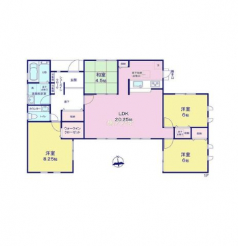 �Ԏ��}�i�̂P�ˌ��j�@4LDK