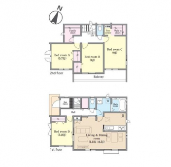 Ԏ}îPˌj@4LDK{WIC{t@~[N[[bg