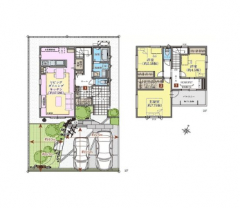 �Ԏ��}�i�̂P�ˌ��j�@3LDK