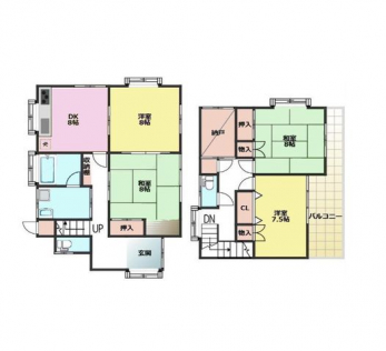 �Ԏ��}�i�̂P�ˌ��j�@4DK