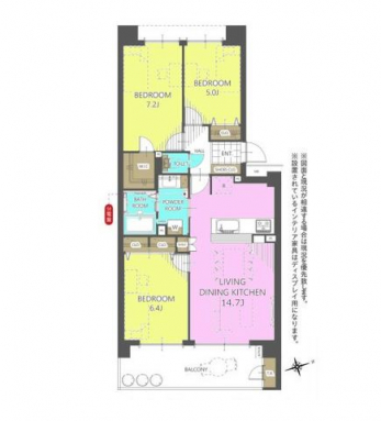 �Ԏ��}�i�̂P�}���V�����j�@3LDK