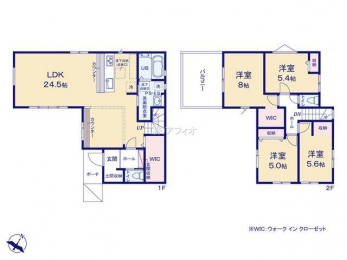 �Ԏ��}�i�̂P�ˌ��j�@4LDK