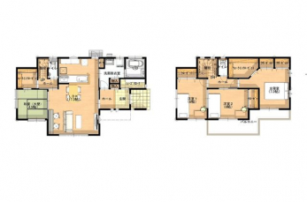 �Ԏ��}�i�̂P�ˌ��j�@4LDK