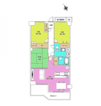 �Ԏ��}�i�̂P�}���V�����j�@3LDK