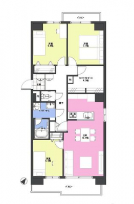 �Ԏ��}�i�̂P�}���V�����j�@3LDK