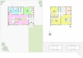 �Ԏ��}�i�̂P�ˌ��j�@4LDK