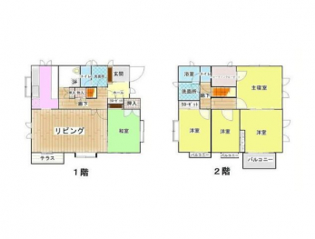 �Ԏ��}�i�̂P�ˌ��j�@5LDK