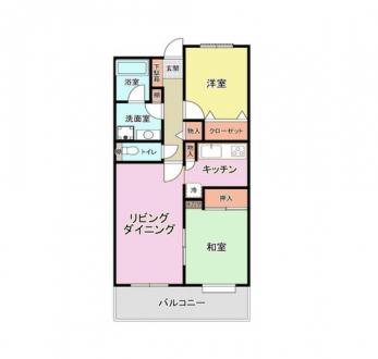 �Ԏ��}�i�̂P�}���V�����j�@2LDK