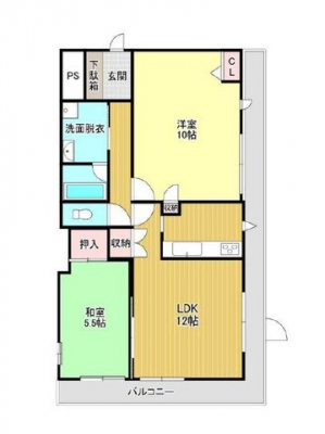 �Ԏ��}�i�̂P�}���V�����j�@2LDK