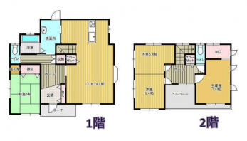 �Ԏ��}�i�̂P�ˌ��j�@4LDK