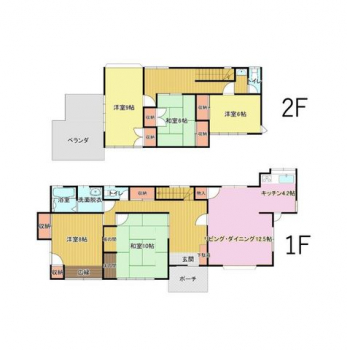 �Ԏ��}�i�̂P�ˌ��j�@5LDK