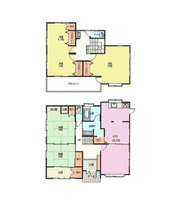 �Ԏ��}�i�̂P�ˌ��j�@4LDK