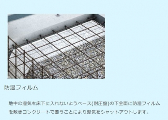 ���̑��@�n���̎��C�������ɓ���Ȃ��悤�x�[�X(�ψ���)�̉��S�ʂɖh���t�B������~���R���N���[�g�𕢂����Ƃɂ�莼�C���V���b�g�A�E�g���܂��B