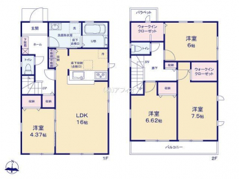 �Ԏ��}�i�̂P�ˌ��j�@4LDK