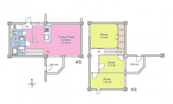 �Ԏ��}�i�̂P�}���V�����j�@3LDK