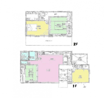 �Ԏ��}�i�̂P�ˌ��j�@4LDK