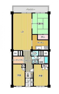 �Ԏ��}�i�̂P�}���V�����j�@3LDK