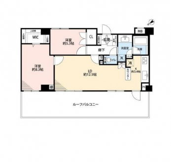 �Ԏ��}�i�̂P�}���V�����j�@2LDK