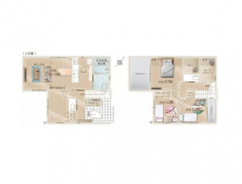 �Ԏ��}�i�̂P�ˌ��j�@3LDK�{WIC