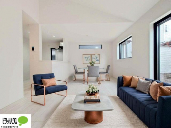 ���r���O�@�l�C�̑ΖʃL�b�`���ŉƑ��݂�Ȃ������ꏏ�B�����ۂ̎����ʐ^��CG�ŉƋ��z�u�����C���[�W�ł���A���ۂƂ͑����قȂ�܂��B