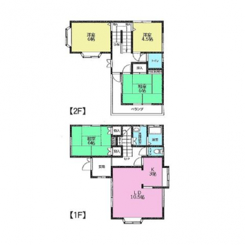 �Ԏ��}�i�̂P�ˌ��j�@4LDK