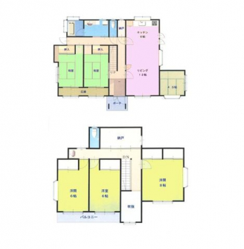 �Ԏ��}�i�̂P�ˌ��j�@5SLDK