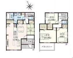 �Ԏ��}�i�̂P�ˌ��j�@4LDK