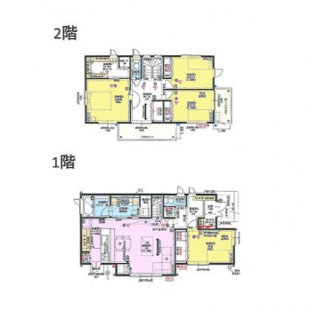 �Ԏ��}�i�̂P�ˌ��j�@4LDK