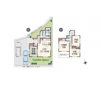 �Ԏ��}�i�̂P�ˌ��j�@4LDK