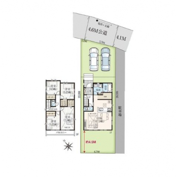 �Ԏ��}�i�̂P�ˌ��j�@4LDK